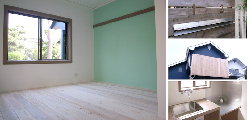 K-room　［藤沢/鵠沼桜ガ岡］空き家になっていた母屋付きアパートをカフェ＆個性的な賃貸物件へリノベーション
